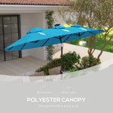 Outdoor beach umbrella/Double-Sided Market Umbrella 21399626
