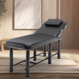 ZUN Professioanl Massage Table , Backrest Adjustable, Removable Headrest, Bottom Shelf Storage , Memory W1422P250587