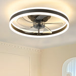 ZUN Ceiling Fan with Lights Dimmable LED W1340103783