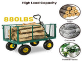 3-in-1 Oversized Steel Garden , 880lbs Pullable Mesh Metal Garden, All-Terrain Utility 63029930