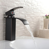 ORB Bathroom Faucet, Faucet for Bathroom Sink, Single Hole Bathroom Faucet Modern Single Handle W1932P172313
