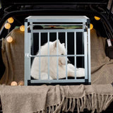 Aluminum Transport Box 35 25 27 in, Aluminum Car Transport Box Travel Transport Box for dogs and W2505P285912