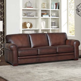 Brookfield Top Grain Leather Sofa Couch B2705P211767