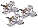 3pcs Deck Spindle Assembly Replacement for Exmark Lazer Z LXS25KD605 LXS25KD665 LXS35BV665 14077636