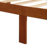 Wood Platform Bed with Headboard and Footboard WF191767AAL