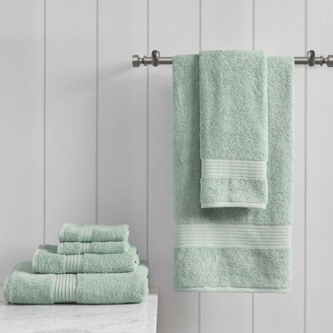 ZUN 6 Piece Organic Cotton Towel Set B03598754