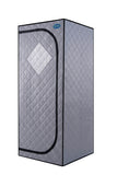 Portable Full Size Grey Infrared Sauna tentPersonal Home Spa, with Infrared Panels, Heating Foot W782124130