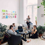 18 Pictures Frames Collage for Photos in 4" x 6" Glass Protection Display Wall Mounting Gallery Home 79719624