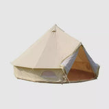 5M Pyramid Cotton Camping Tent, Waterproof Luxury Glamping Tent for Family Picnic & Gathering 57056596