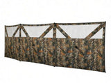 Camouflage Blind 3-Panel 176" x 58.3" with Quick-Access See Through Windows for Fast Setup 57629157