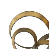 38.5x22x4.2" Seretha Gold Leaf Wall Dcor W2078P205307