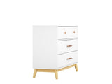 3 Drawer Dresser for Bedroom,Modern Chest of Drawers,Small Dresser Nightstand Organize with Rose 53116707