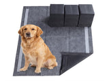 150 Pack Activated Carbon Dog Pee Pads 35.5"x24", Extra Large 6-Layer Odor Control Pet Training Pads 03695944