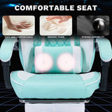 Ergonomic Video Gamer Chairs,Computer Gaming Chairs with Massage Lumbar Support and footrest,Racing W2367P288680