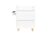 4 -Layer Salon Storage Cabinet,Beauty Barber Salon Styling Organizer Equipment,Hair Stylist W331P248070
