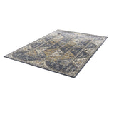 ZUN Tiled Border Area Rug B03597937