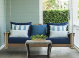 Outdoor Patio Wicker Side Table, Square End Table Bistro Coffee Table with Glass Top Storage Shelf 76160910
