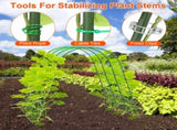 U-Shaped Garden Arch Trellis for Climbing Plants, 49.6x47.2in Adjustable Width , 18489256
