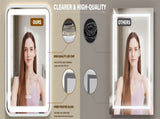Bathroom Vanity Mirror with Light for Wall Smart LED 3224 Frame Makeup Mirror for Over Sink T3177P296178