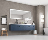 72*32 bathroom led mirror is multi-functional and each function is controlled by a smart touch W2152130266