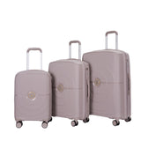 Hardshell Suitcase Double Spinner Wheels PP Luggage Sets Lightweight Durable Suitcase with TSA W284P197041