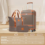 Hardshell Luggage Sets 3 Piece Carry on Luggage 22x14x9 Aviation Approved With TSA Lock, Suitable 87322537
