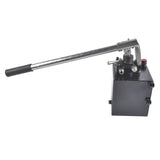 Double Acting Hydraulic Hand Pump, 3600 PSI & 1.5 CID, Hand Operated Hydraulic Pump with 5 Quart 45183422