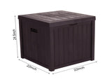 51gal 195L Outdoor Garden Plastic Storage Deck Box Chest Tools Cushions Toys Seat Waterproof 80213979