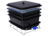 Worm Farm Composting Bin, 4 Tray Worm Compost Bin- for Recycling Food Waste at Home 31116453