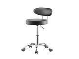 300 lbs Capacity Shop Stool with Backrest, Adjustable Roller Creeper Seat, 360&deg Swivel Padded 23085712