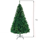 ZUN 7ft 1100 Branch Christmas Tree 84908498