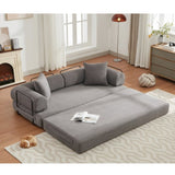 78.5" Folding Out Sleeper Sofa Bed,4-in-1 DIY Combination W1628P216721