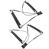 2PCS Front Left&Right Power Window Regulator C2Z31200 C2Z31201 for Jaguar XF X250 2008-2015 64652443
