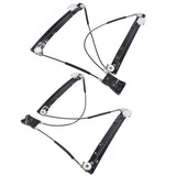 2PCS Front Left&Right Power Window Regulator C2Z31200 C2Z31201 for Jaguar XF X250 2008-2015 64652443
