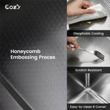 Waterfall Kitchen Sink, Stainless Steel Single Bowl in Black, Multifunctional Workstation with 33860587