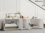 Wooden Cat House 58139632