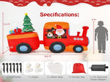 8.6 feet Christmas inflatable train Christmas decorations 71256370