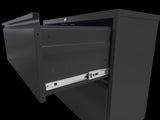 5 Drawer Metal Vertical File Cabinet with Lock Office Home Steel Vertical File Cabinet for A4 85799487