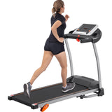 ZUN Easy Folding Treadmill for Home Use, 2.5HP Electric Running, Jogging & Walking Machine with Device 52044482