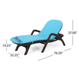 MIKAEL CHAISE LOUNGE WITH CUSHION 70798.00DBLU