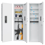 53" Passwod Touch Panel In-Wall Safe,Hidden Wall Gun Safe for Rifles with Adjustable W1779P198266