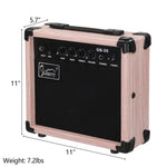 ZUN 20W GB-20 Electric Bass Guitar Amplifier Natural Color 47832972