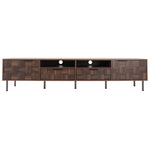 ZUN Mid Century TV Stand 2 Drawers, Media Console Table for TVs up to 85'', Entertainment Center N710P193724Q