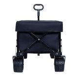 Foldable Wagon with Extended Tailgate, Waterproof Dustproof UV Resistant Wagon Rain Covers, Heavy W321P269240