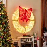 48" Pre-Lit Christmas Wreath - 200 LED Lights , IP44 86519120