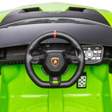 ZUN Lamborghini Huracan Sto 24V Kids Electric Ride-On Drift Car: Speeds 1.86-5.59 MPH, Ages 3-8, Foam W1396P155008