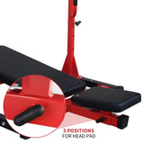 Vertical Leg Press with Adjustable Leg, Back and Head Positions, Leg Strength Training W2031P271239