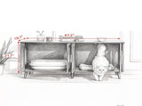 Wooden Cat Box Cabinet 38341841