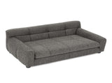 Soft and comfortable pet sofa with backrest and armrests, suitable modern rectangular pet sofas W487P266086