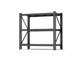 3-Tier Industrial Shelving Rack - 63in, Heavy Duty Steel Shelving Unit Adjustable, 67" W*19.7" 60844436